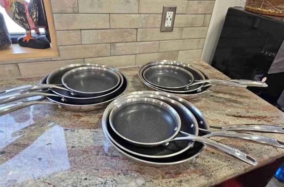 BLOW OUT SALE! Henckels Paradigm 3 Piece Pan Set For Sale!