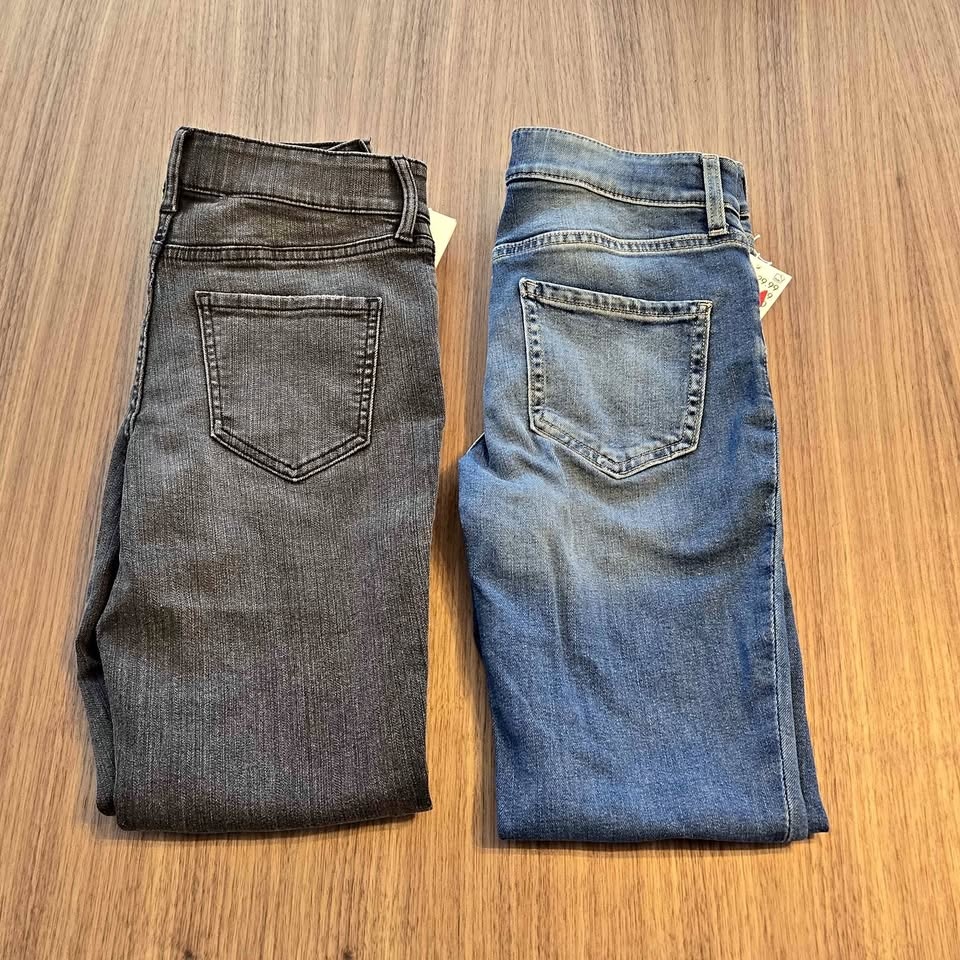 H&M Girls Adjustable Waist Skinny Jeans - 11-12Y - NWT