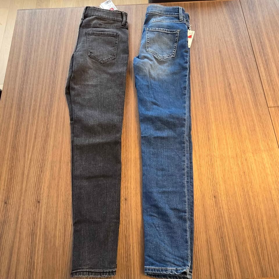 H&M Girls Adjustable Waist Skinny Jeans - 11-12Y - NWT - photo 2