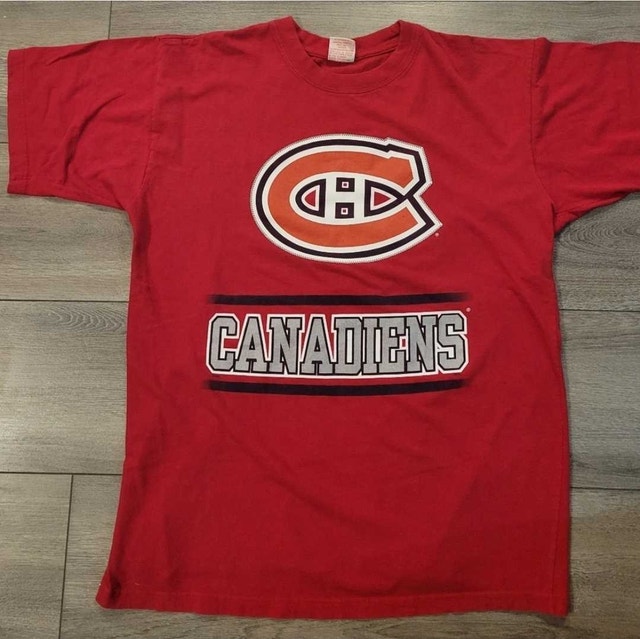 Vintage 90s Montreal Canadiens Habs Large