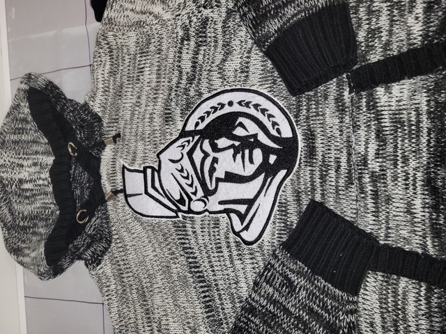 Nike Knit Ottawa Senators NHL Men's Black&Gray Sweater, Med - photo 2