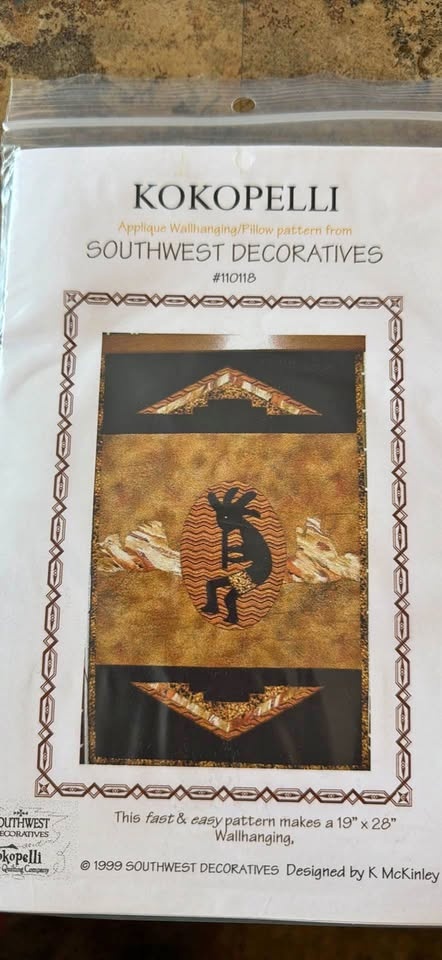 Kokopelli Wallhanging Kit