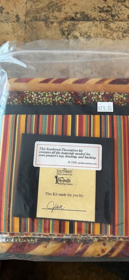 Kokopelli Wallhanging Kit - photo 3