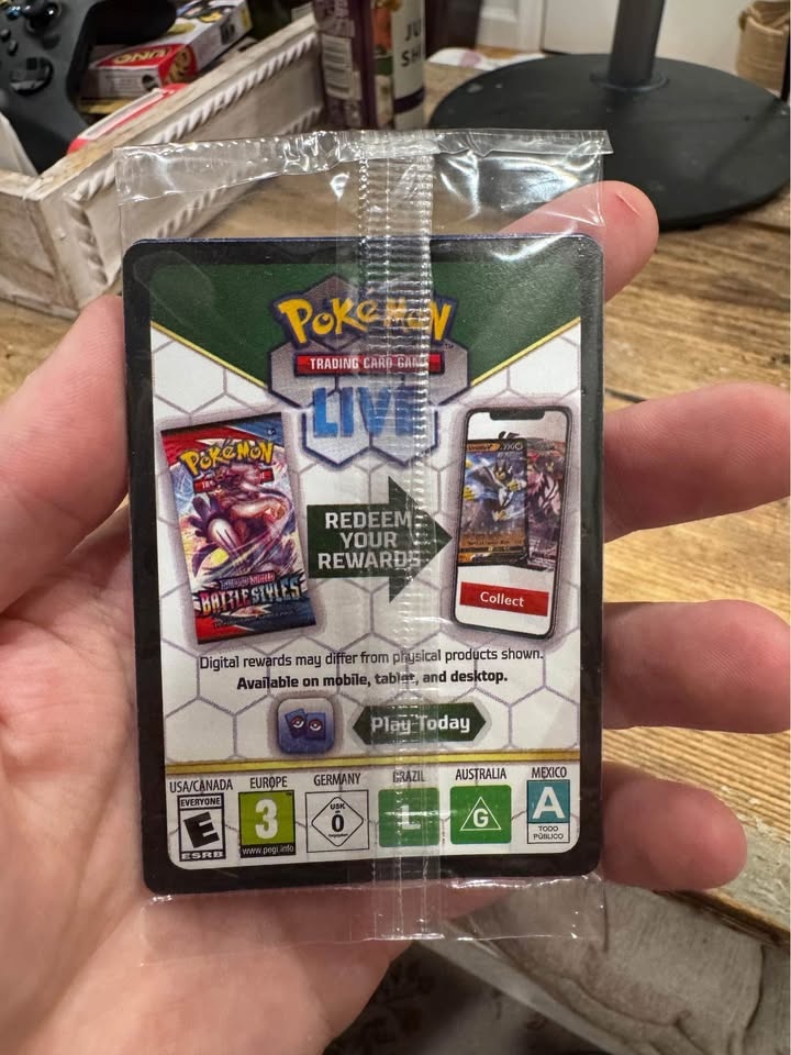 Sealed Pokemon Toxtricity 063/189 Knockout Promo Pack - photo 2