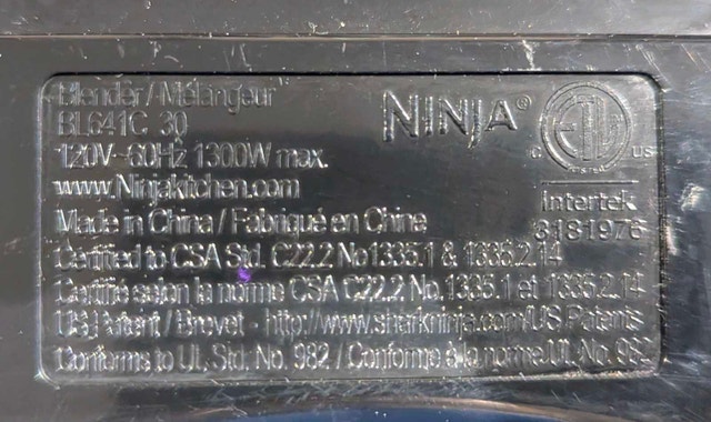 LIKE NEW Ninja Blender 1300W BL641C Personal Blender - photo 5