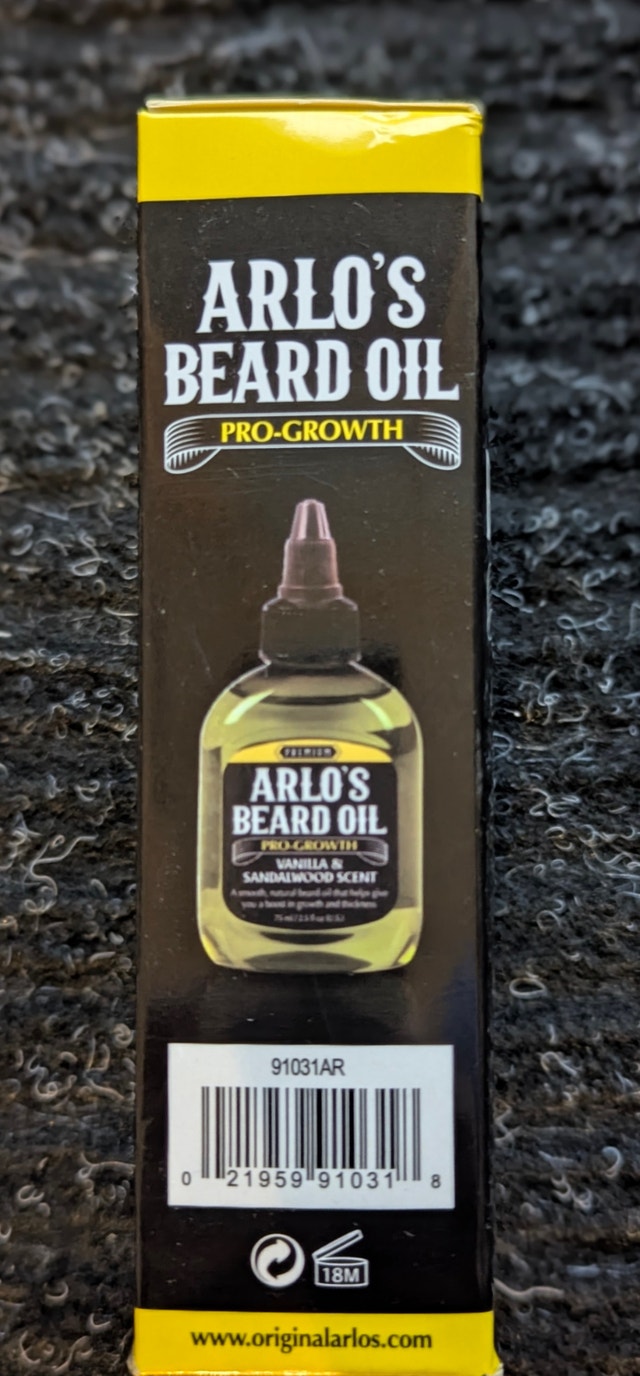 Arlo's Sandalwood Vanilla Pro-Growth Beard Oil - photo 2