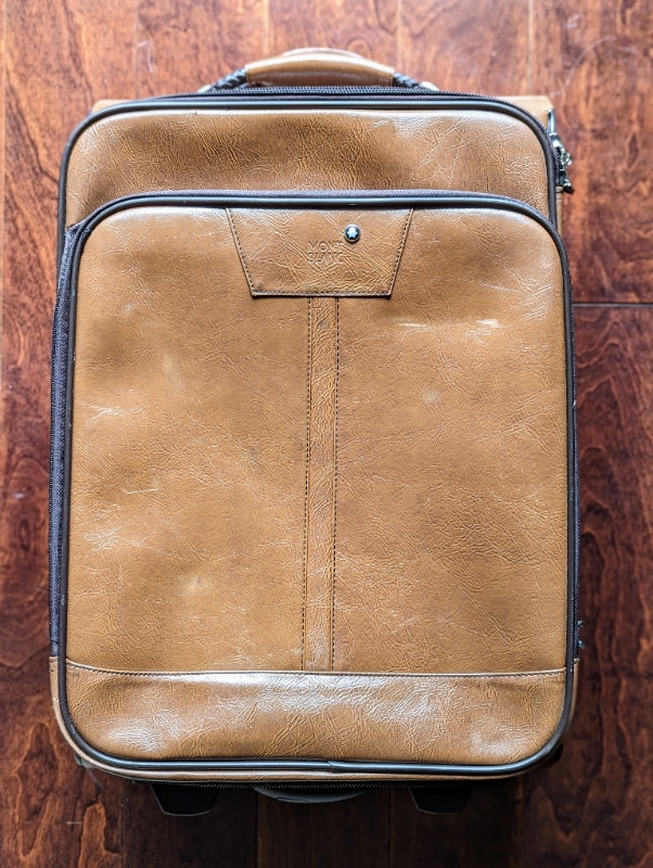 Genuine Leather Montblanc Carry-On Bag