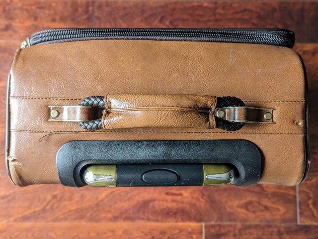Genuine Leather Montblanc Carry-On Bag - photo 3
