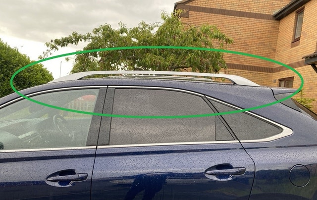 Like New 2010-2015 Lexus RX350 OEM Roof Rails - photo 2