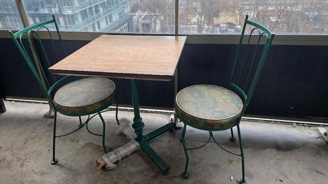 Vintage Bistro Table + 2 Chairs - photo 2