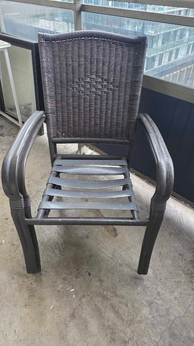 Two-Piece Metal Patio Chair Set - photo 2