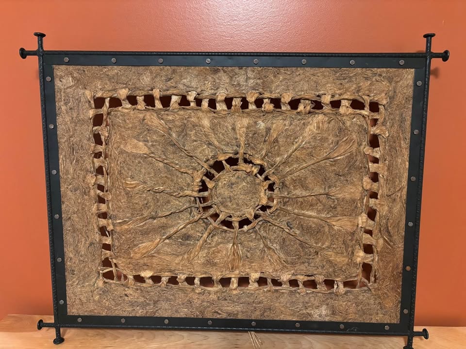 Unique Natural Fibre Art Piece - photo 3