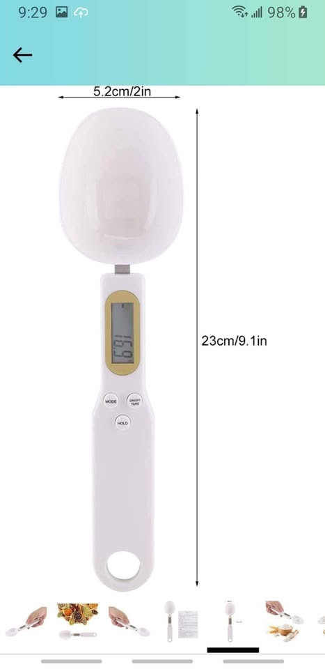 Digital Spoon Scale with LCD Display - photo 4
