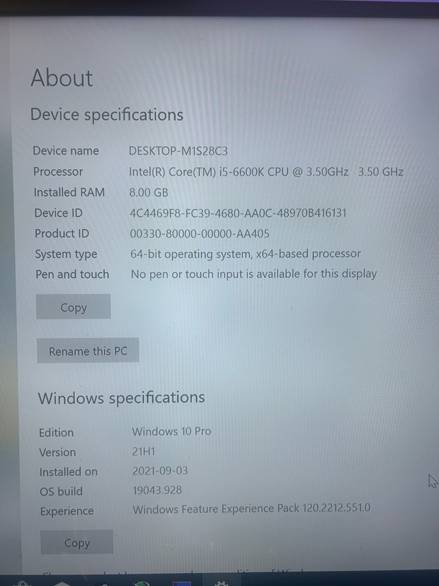 Gaming PC - i5-6600k, GTX 1060, 8GB RAM, 128GB SSD + 500GB HDD - photo 4