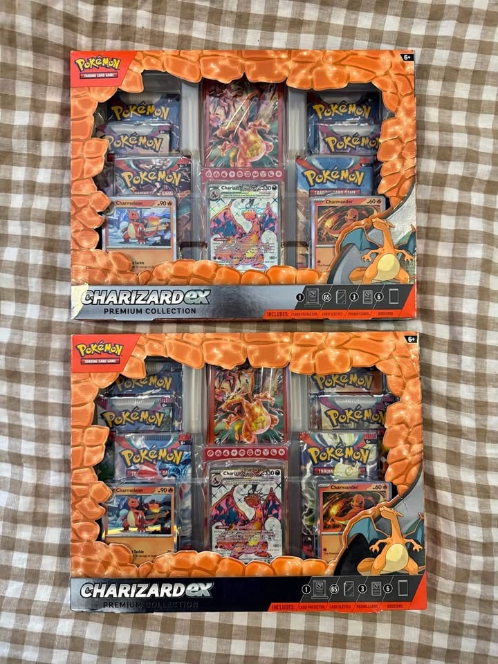 Charizard ex Premium Collection Factory Sealed! 6 Packs