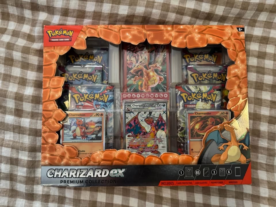 Charizard ex Premium Collection Factory Sealed! 6 Packs - photo 3