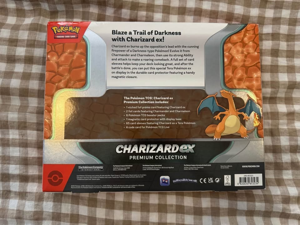 Charizard ex Premium Collection Factory Sealed! 6 Packs - photo 4