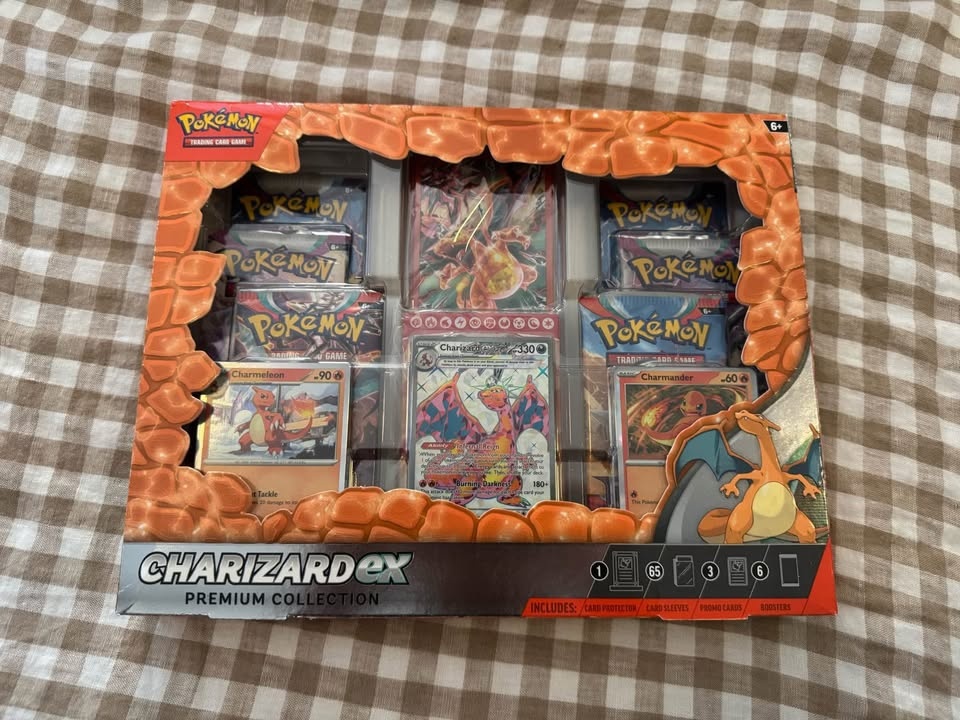 Charizard ex Premium Collection Factory Sealed! 6 Packs - photo 5
