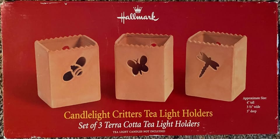 Hallmark Candlelight Critters Tea Light Holders