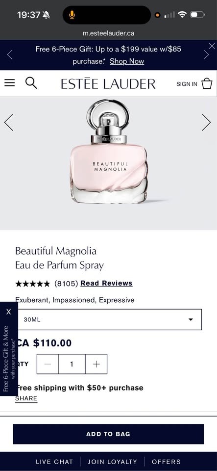 Estée Lauder Magnolia 30ml - photo 2