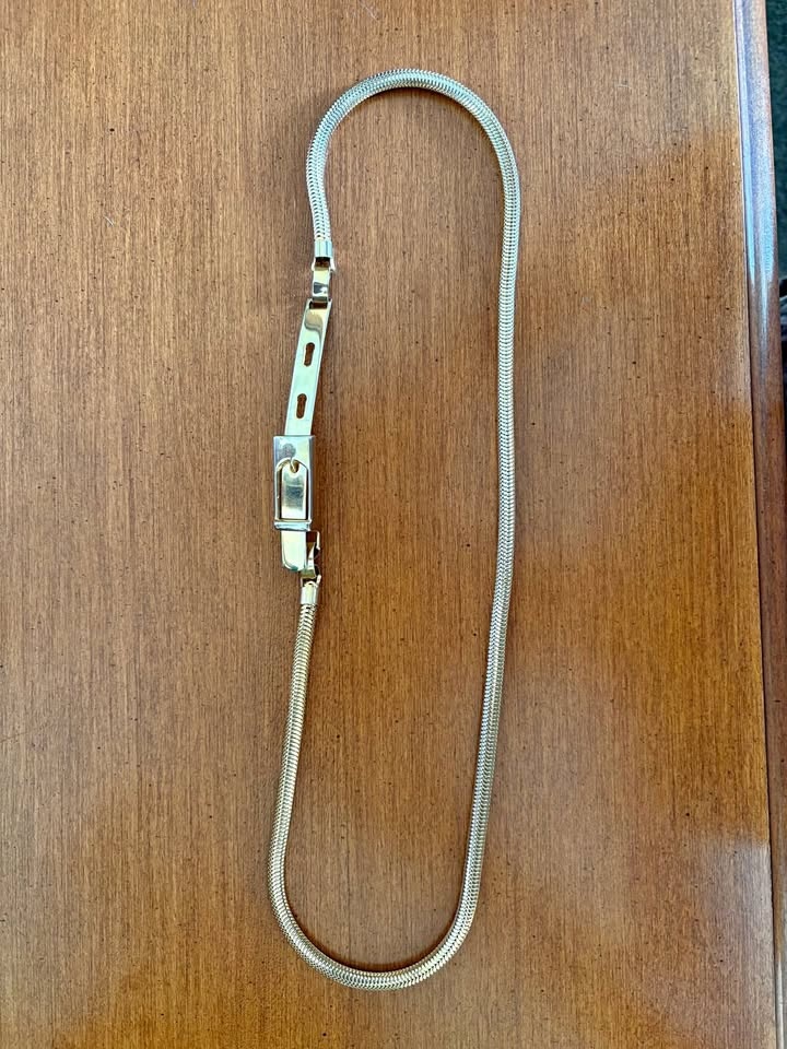 Vintage belt gold