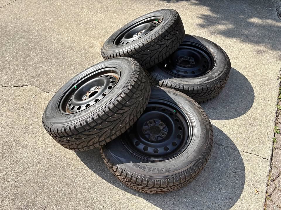 5x114.3 Wheels with 215/70R16 Winter Tires