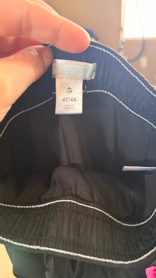 Old Navy Kids Black Pants 4T - photo 3