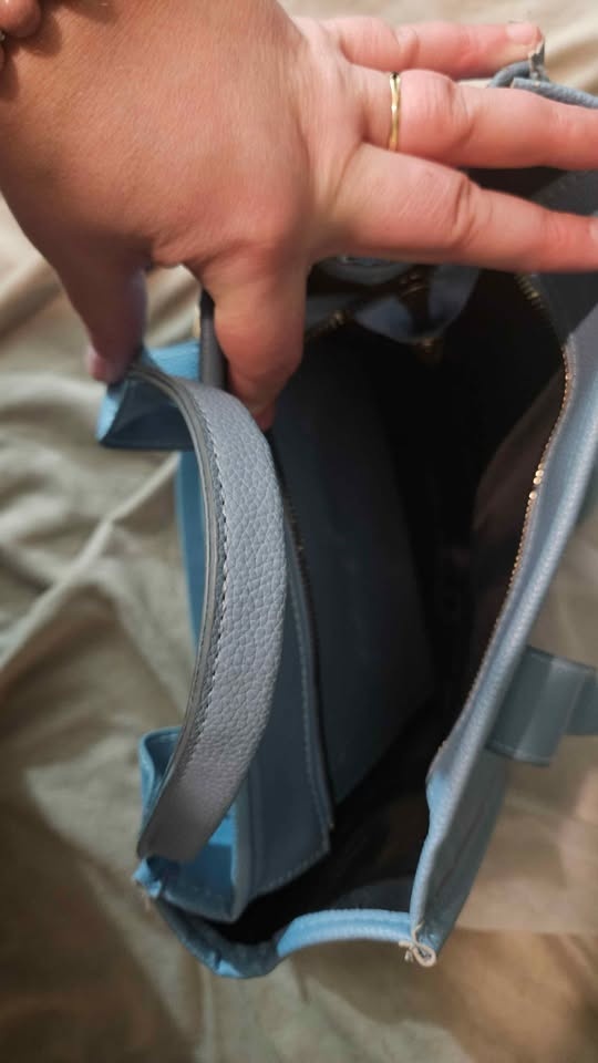 The Tote Bag- Medium blue - photo 3