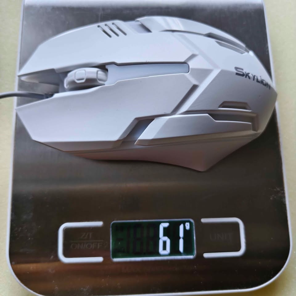 Gaming Mouse - Super Lightweight 61g (White & Black) - photo 4