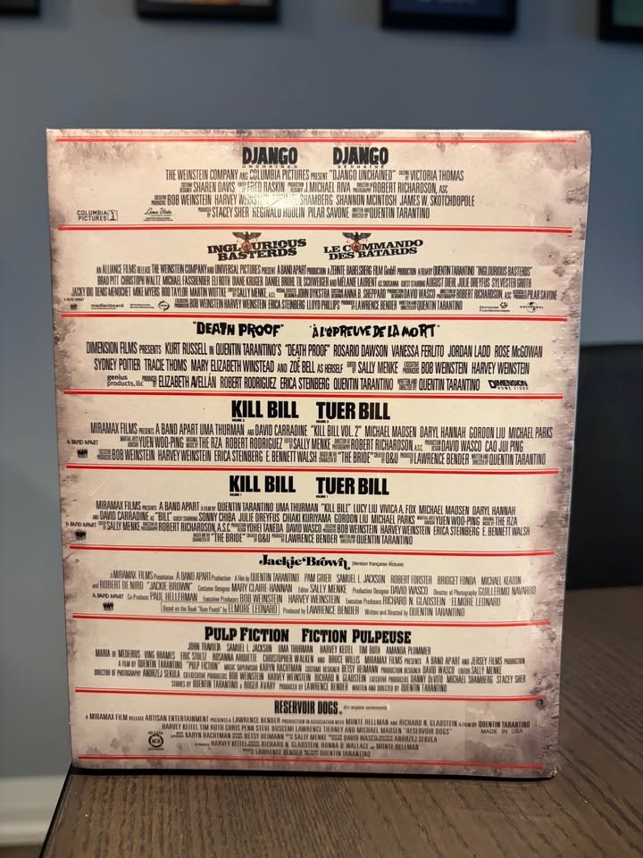 Tarantino Ultimate Collection Blu-ray (Brand New Sealed) - photo 2