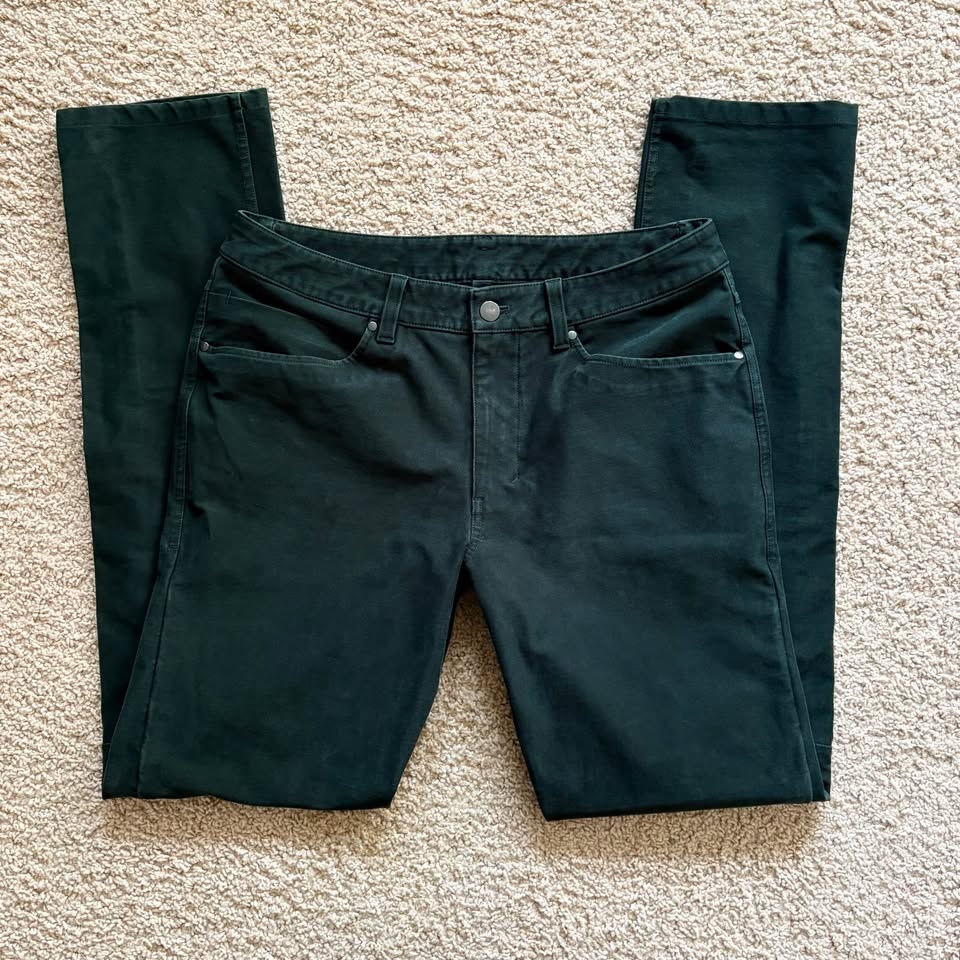 Lululemon ABC Size 31 Classic-Fit Utilitech Green Jasper Chino P - photo 2