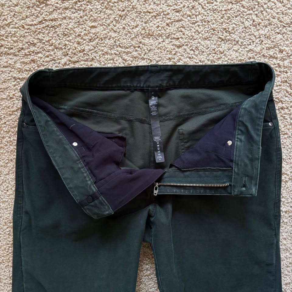 Lululemon ABC Size 31 Classic-Fit Utilitech Green Jasper Chino P - photo 3