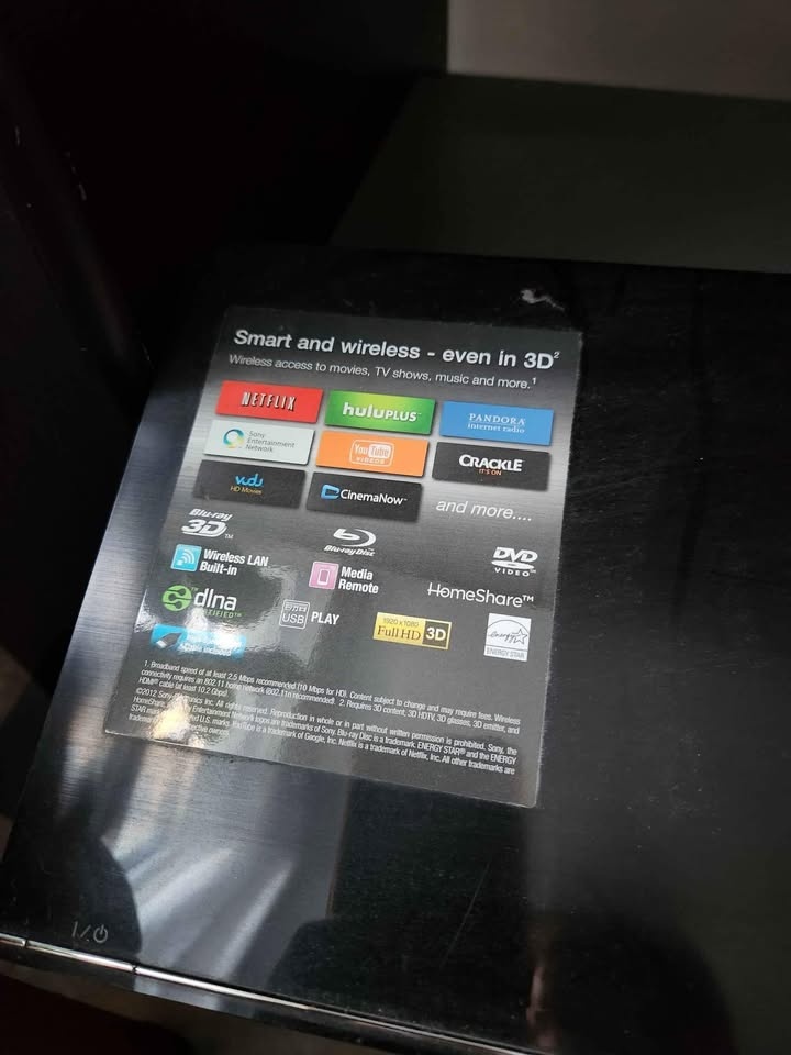 Sony Blu-ray 3D Player - photo 3