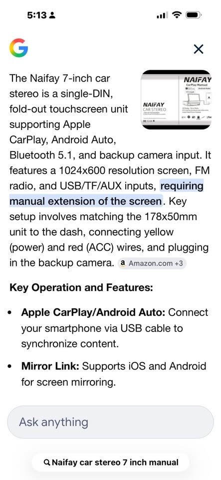 Naifay 7 inch Car Stereo - photo 4