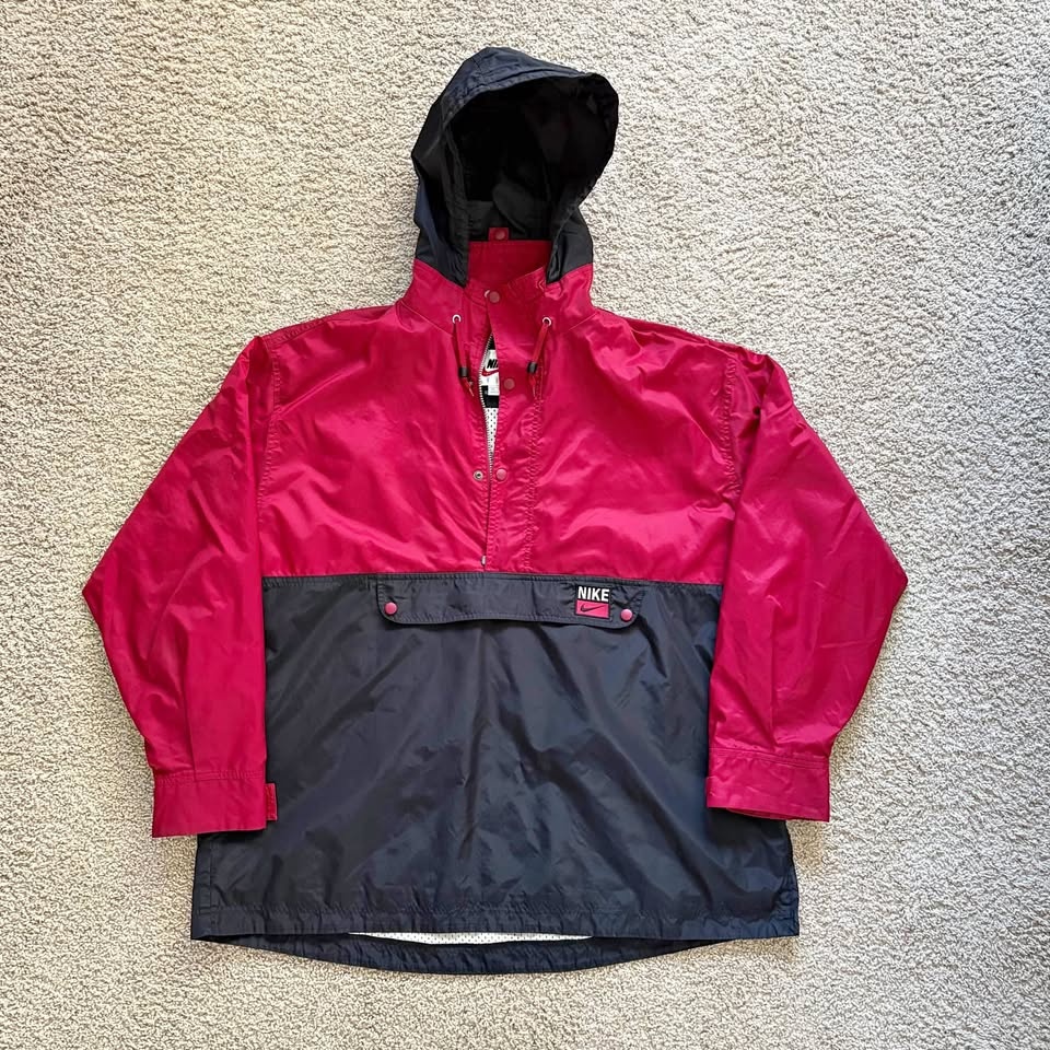 Vintage 90s Nike Men's XXL Windbreaker Jacket