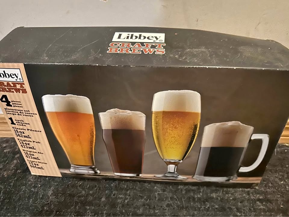 Libby Beer Glasses