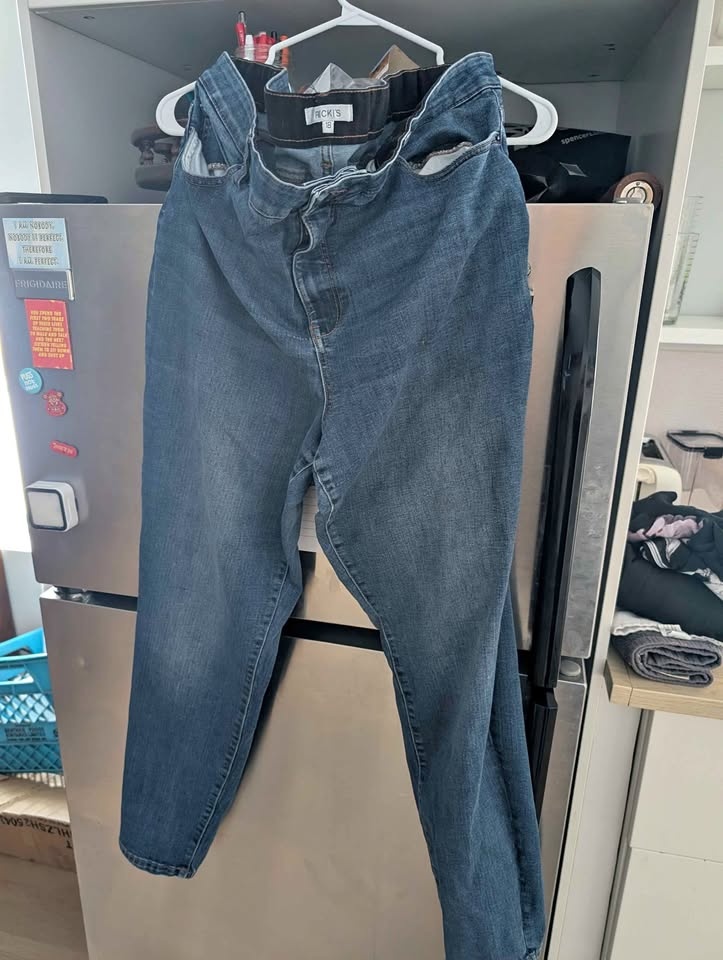 Jeans plus size women's