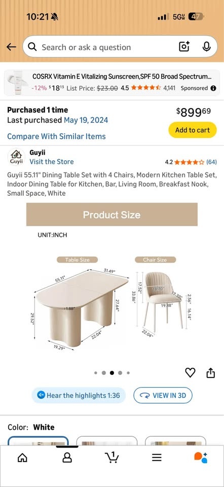 Dining Set - photo 3