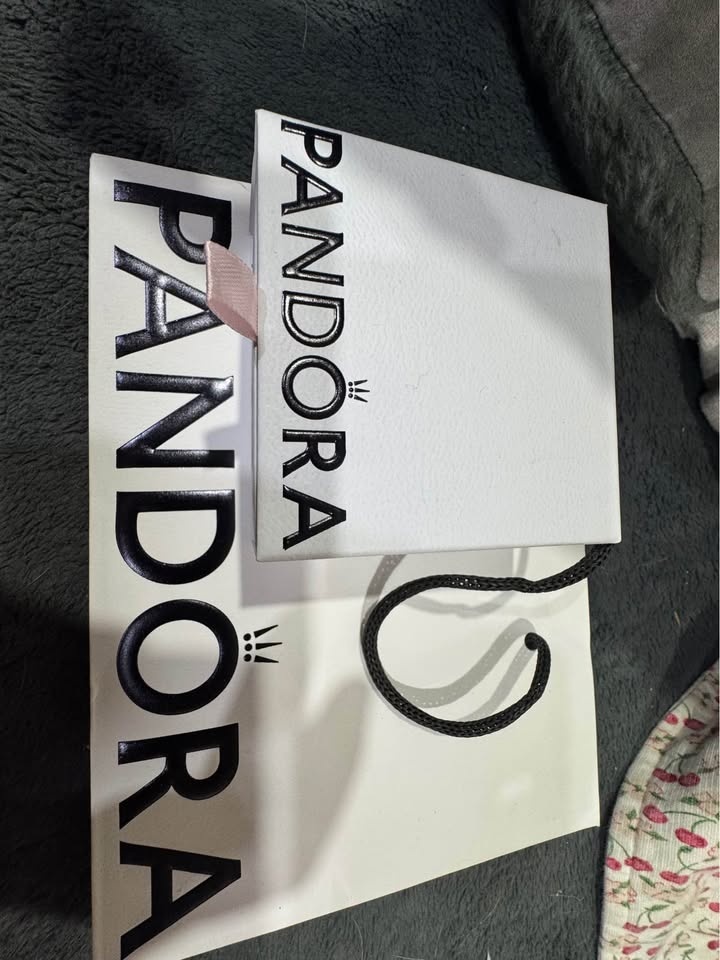 BRAND NEW Pandora Moments Blue Barrel Clasp Bangle - photo 5
