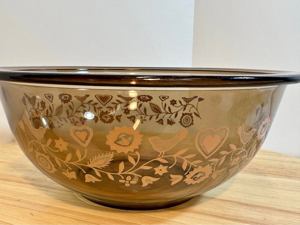 VINTAGE Pyrex Festive Harvest Mixing Bowl