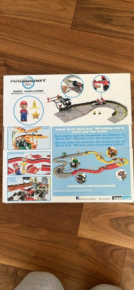 K'Nex Mario Kart Wii Chain Chomp Building Set Motorized Kart - photo 2