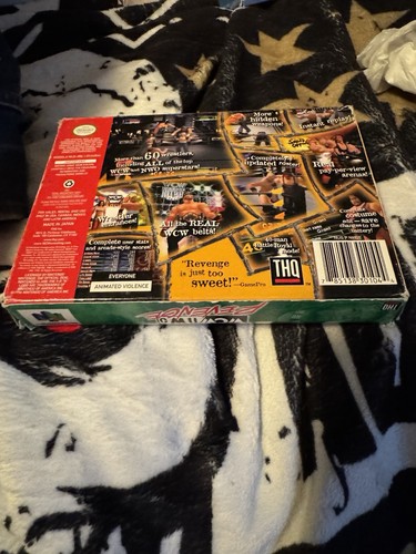 Nintendo NWO Revenge N64 Cartridge Case for Nintendo 64 CIB - photo 2