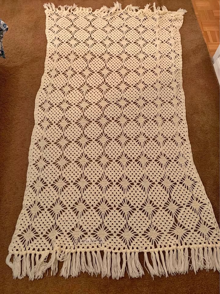 Hand crochet cover