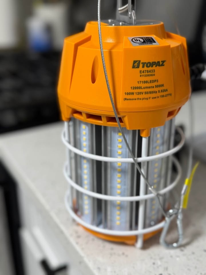 Topaz 100W LED Temporary High Bay Light - photo 2