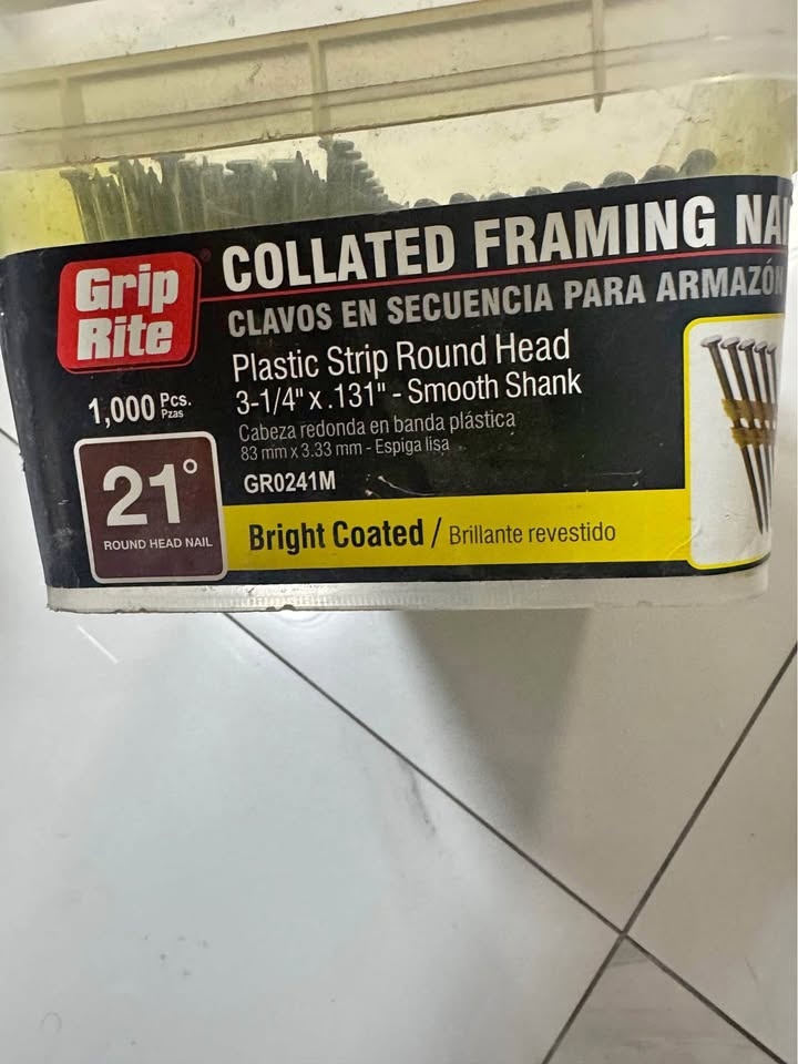 Collated Framing Nails