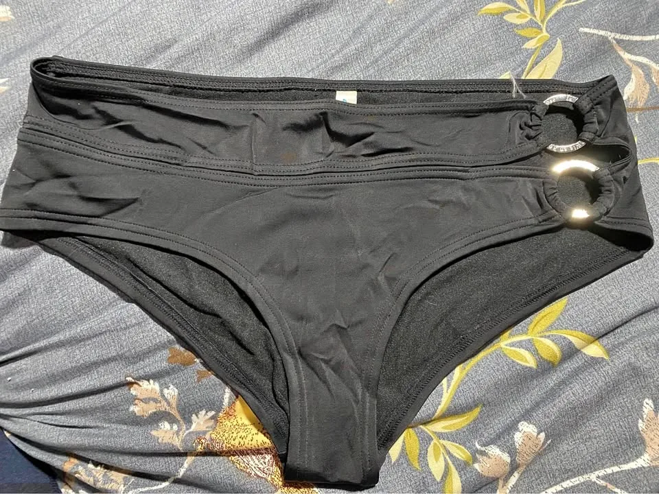 New black bikini bottoms thumbnail