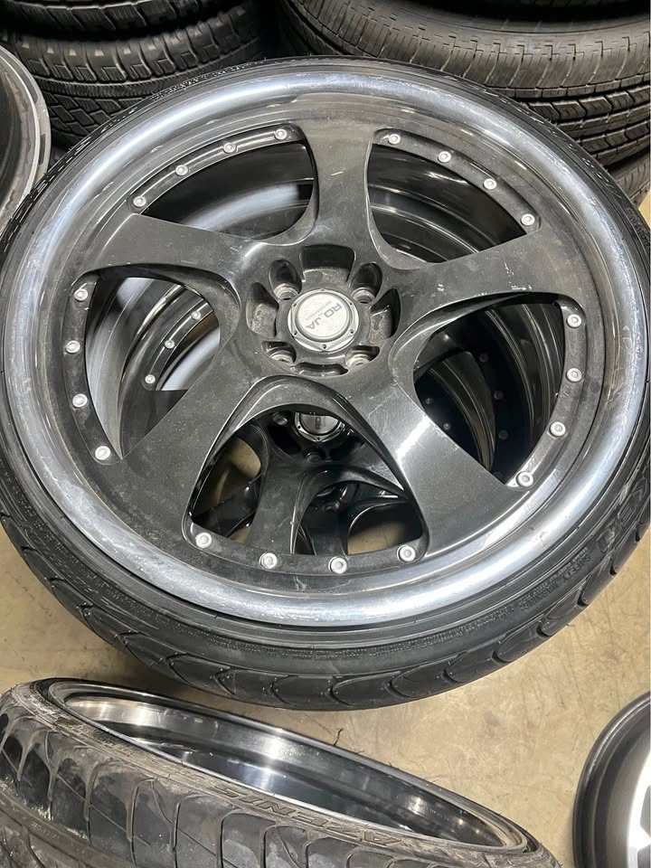 19” ROJA Wheels (4x100) w/ 215/35/19 Tires
