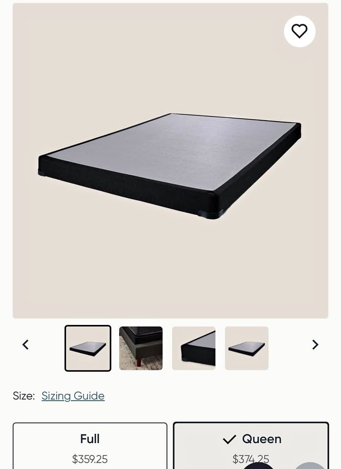 Sealy Posturepedic Raindrop Boxspring