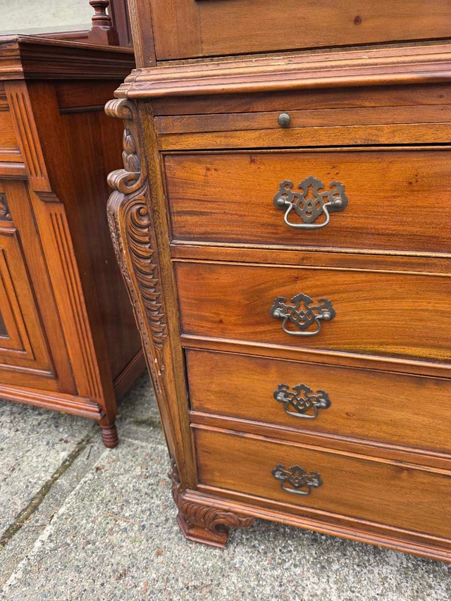 Antique China Cabinet - photo 3