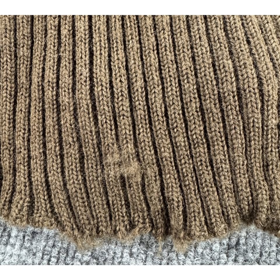 VTG 1975 US Military 5 Button Wool Sweater Large OD Green - photo 4